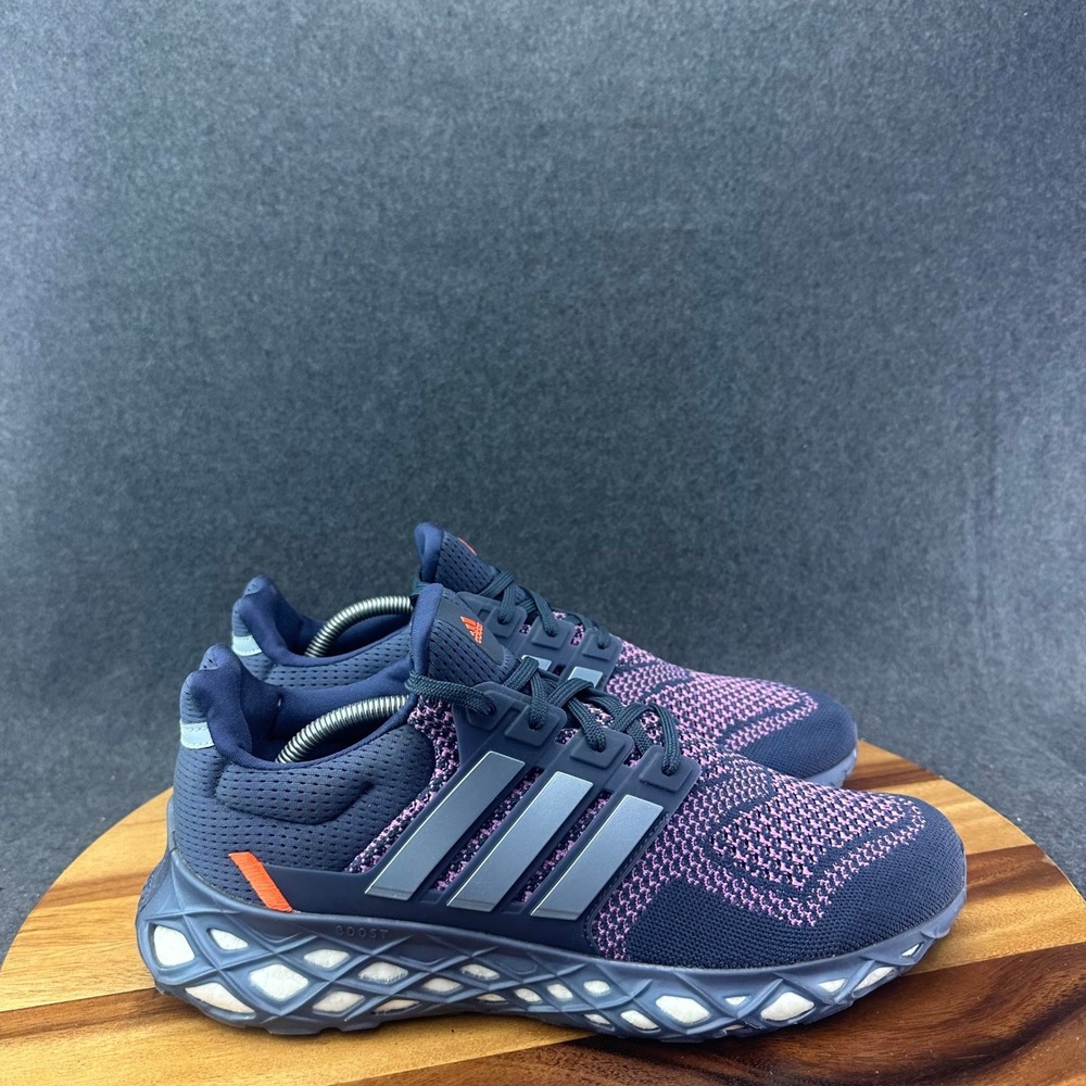 Adidas Ultraboost Web DNA Purple Blue White Sneakers GX2136 Men's Size 12